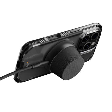 EFM Cloudbreak Mag Pro Bluetooth Speaker with MagSafe Compatibility and 10W Wireless Charging - Char